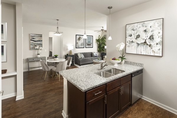 kitchen at Album Monterey Pointe Apartments