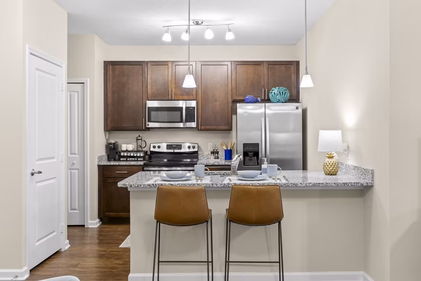 kitchen at Album Monterey Pointe Apartments 