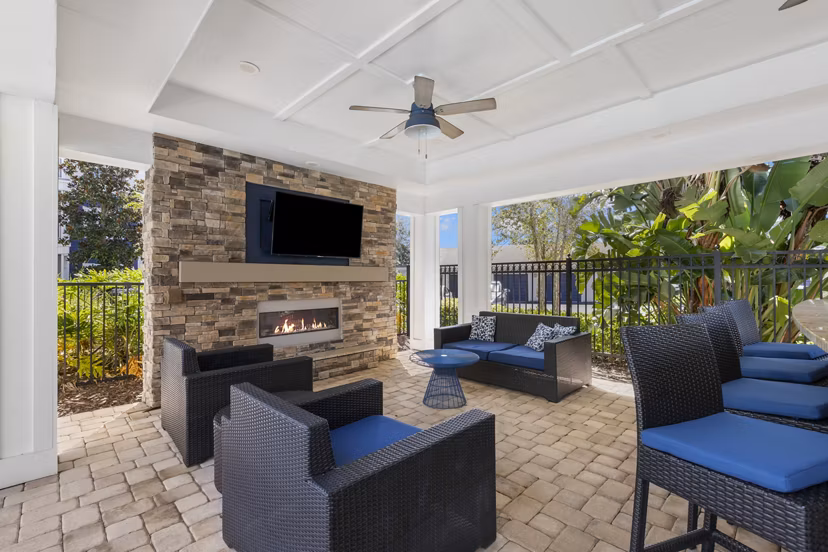 patio at Album Monterey Pointe Apartments 