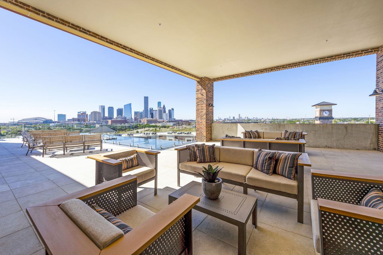 Roof deck at Hardy Yards Apartment Homes (1 of 2)