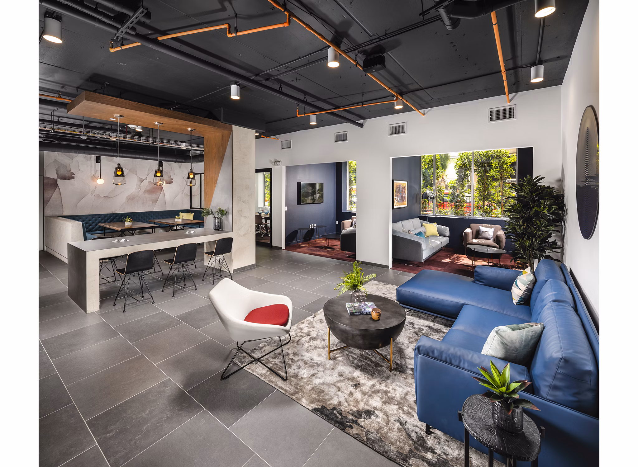 clubhouse at Alaya Hollywood Apartments