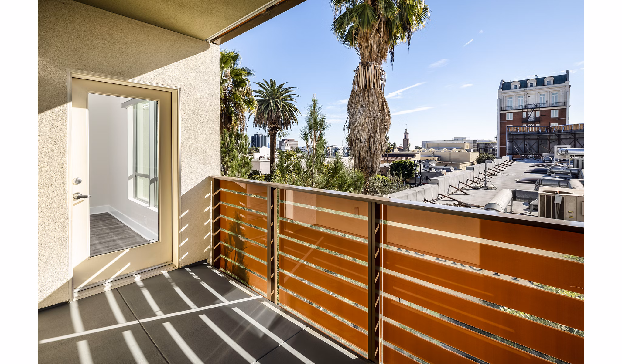 patio/balcony at Alaya Hollywood Apartments