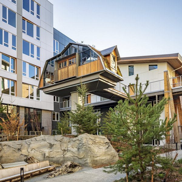 Sitka Apartments: Elegant modern of luxury apartments in Seattle's Belltown neighborhood