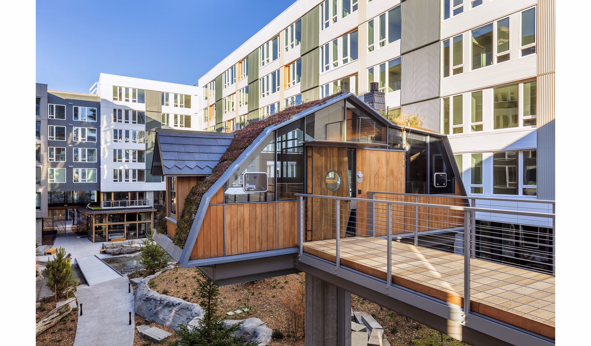 Sitka Apartments: Contemporary design luxury apartments in downtown Seattle.