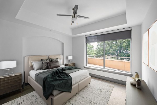 bedroom at The Residence at SouthPark Apartments