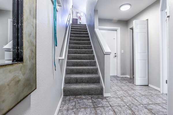 stairway at Avignon Townhomes Apartments