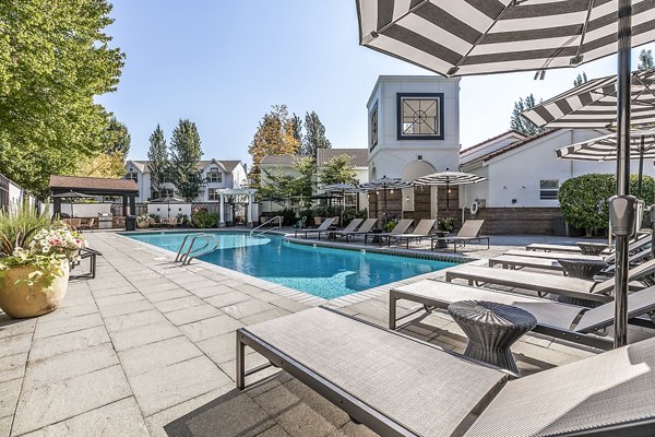 pool at Avignon Townhomes Apartments