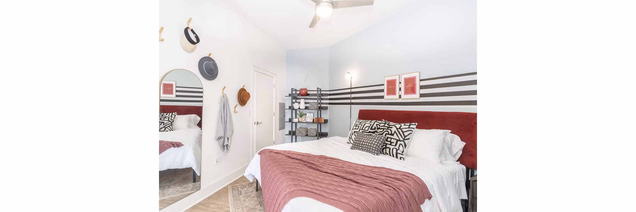bedroom at Savoy Apartments