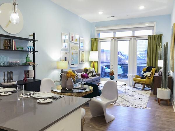 living room at Savoy Apartments  