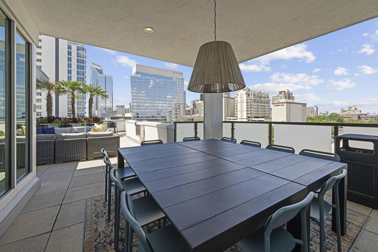 Roof deck at Savoy Apartments (2 of 2)