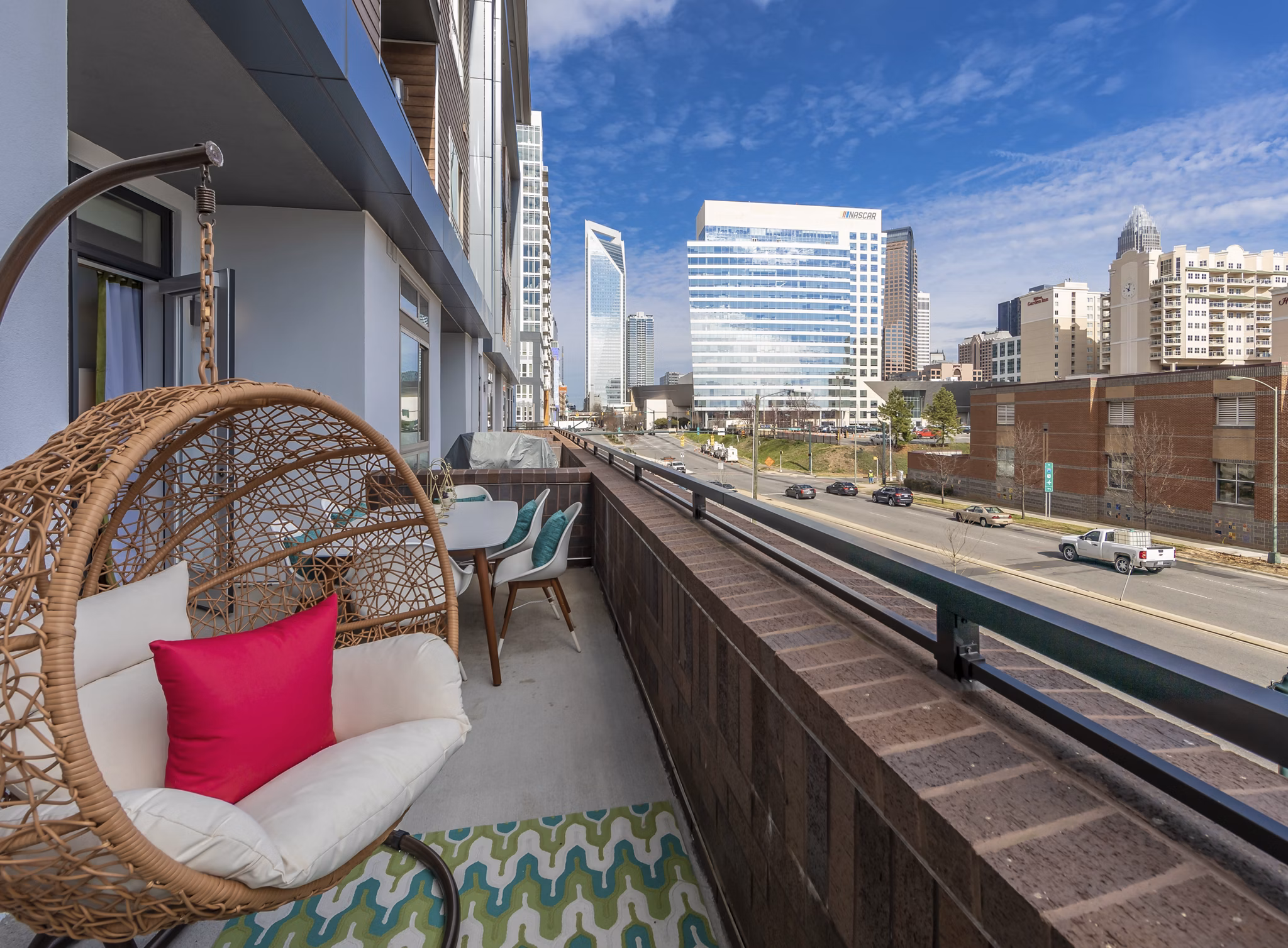 Patio at Savoy Apartments