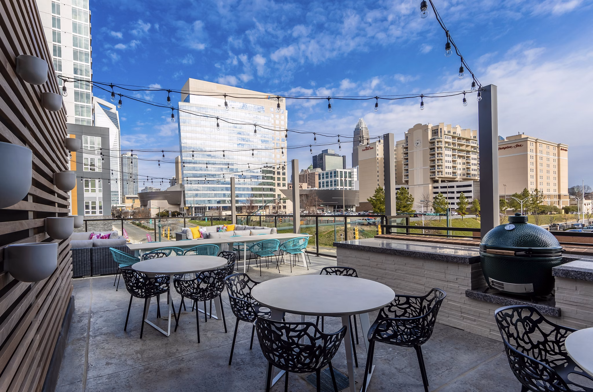 patio at Savoy Apartments