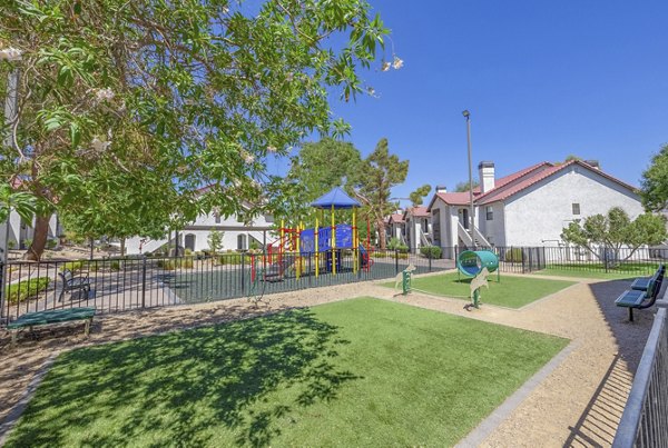 Spacious dog park at 5400 Vistas Apartments offering pet-friendly green space and amenities for residents