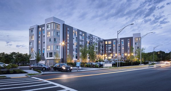 exterior at One Beachmont Apartments