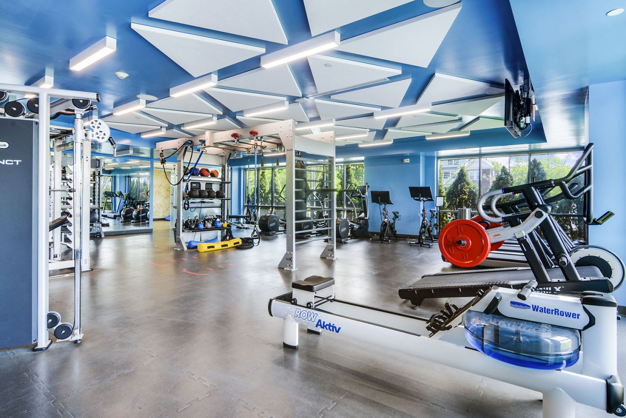Gym at One Beachmont (1 of 6)