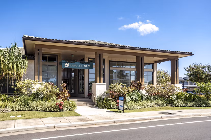 building at Kapolei Lofts Apartments