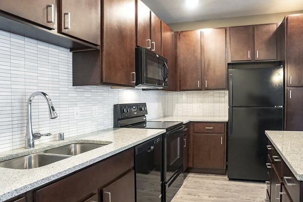 kitchen at Kapolei Lofts