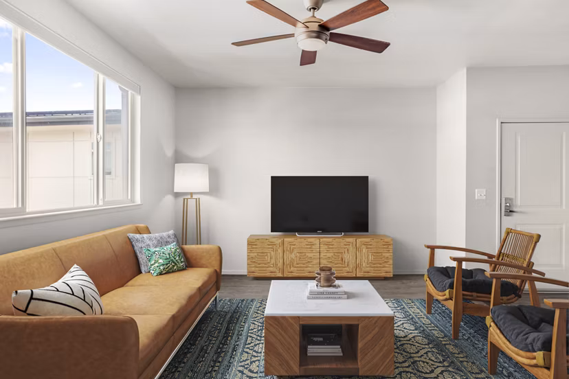 living room at Kapolei Lofts Apartments