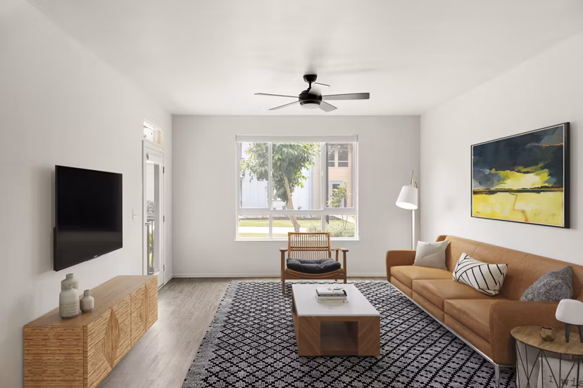 living room at Kapolei Lofts Apartments