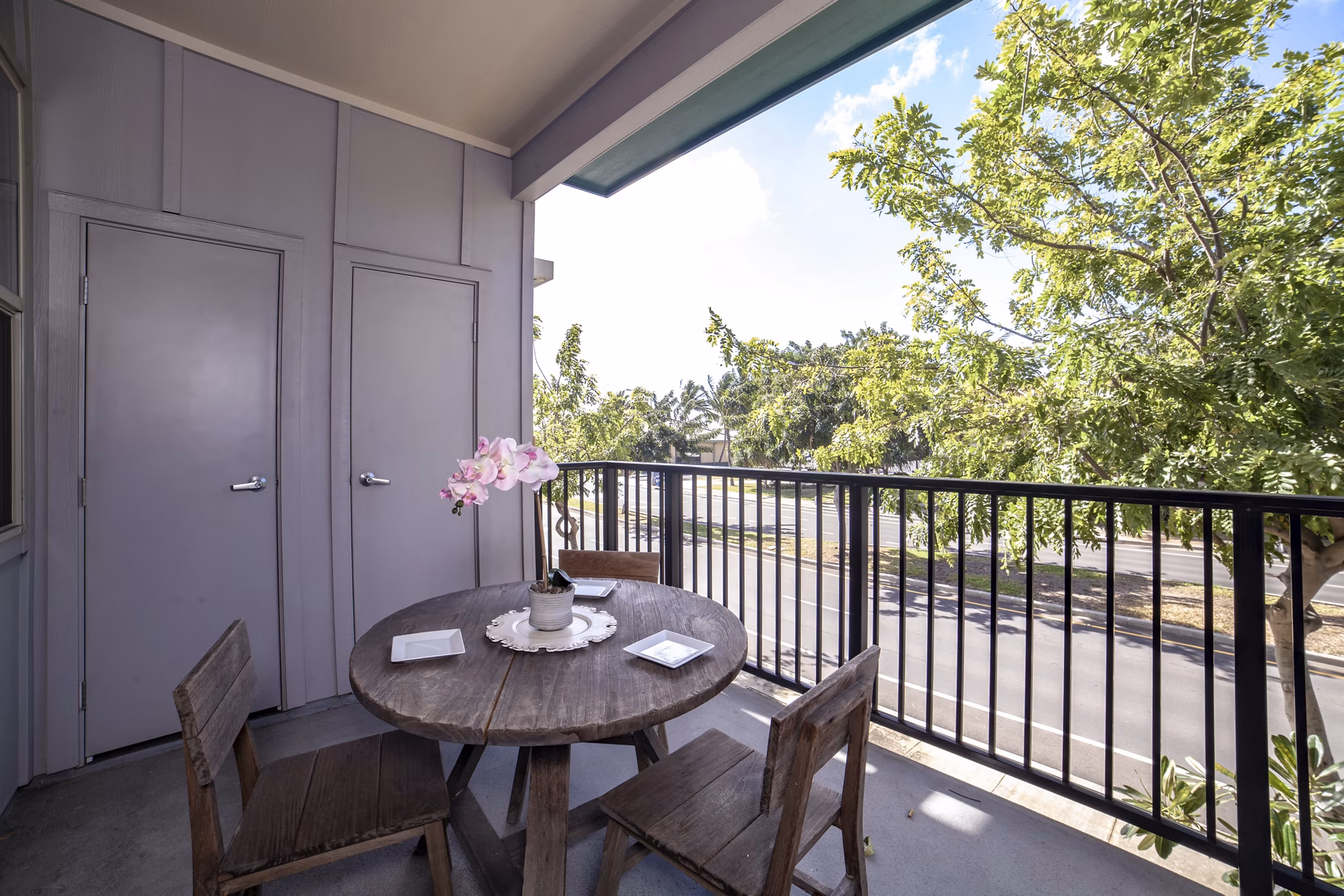 balcony at Kapolei Lofts Apartments