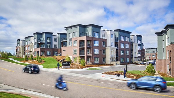 exterior at The Palmer Apartments