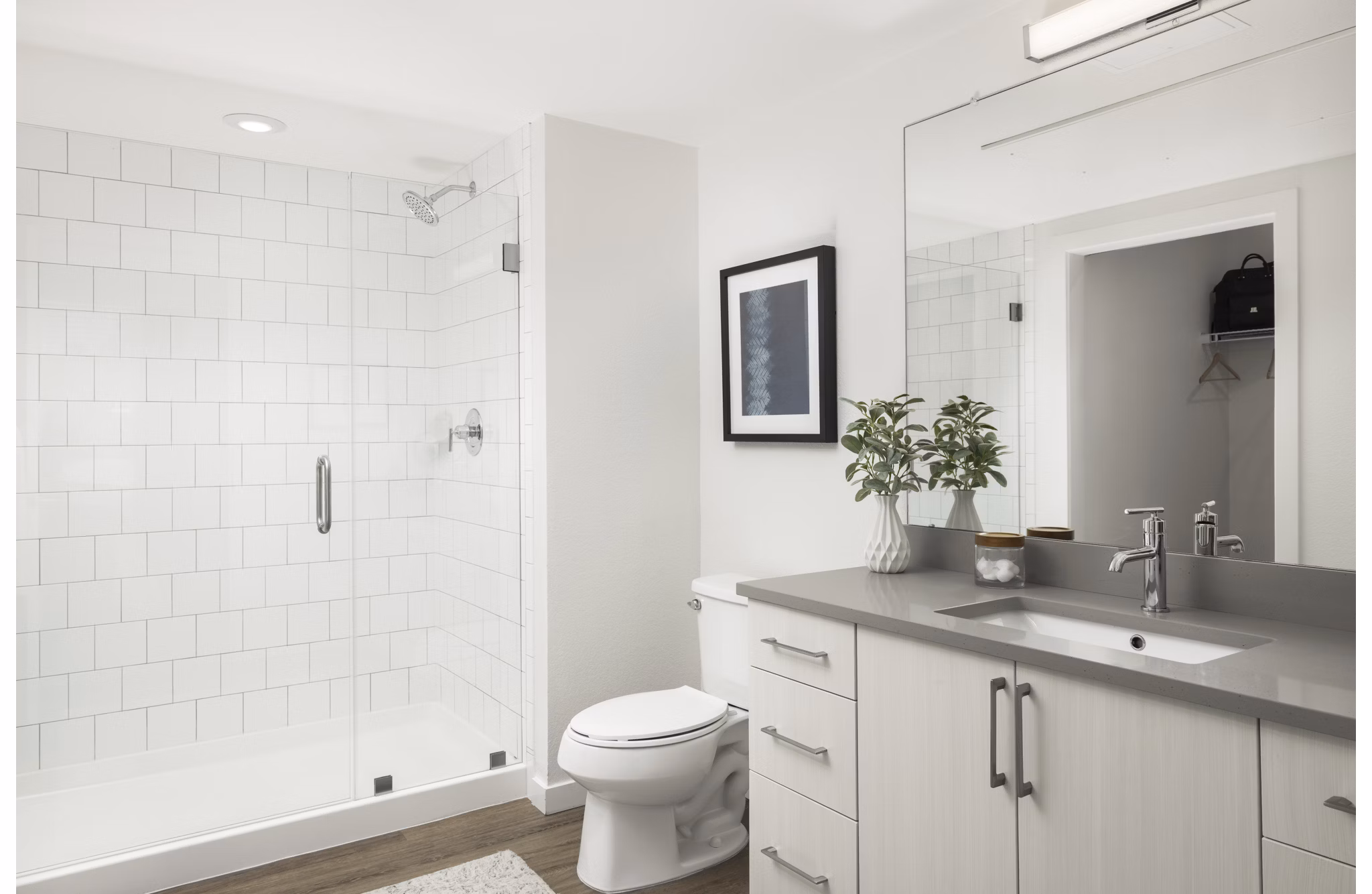 Bathroom at The Palmer Apartments