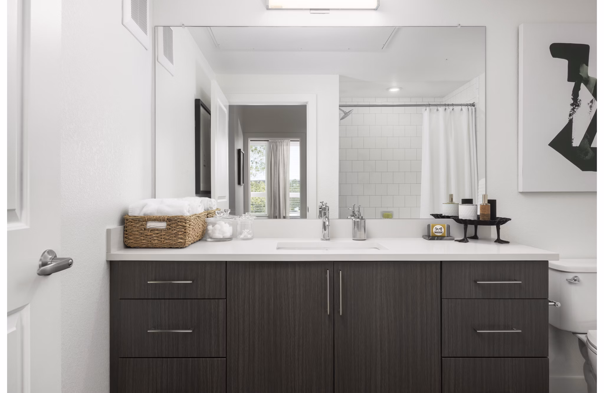 Bathroom at The Palmer Apartments