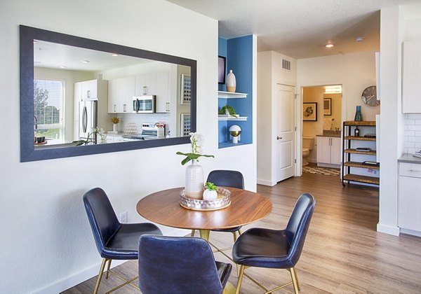 dining room at The Palmer Apartments