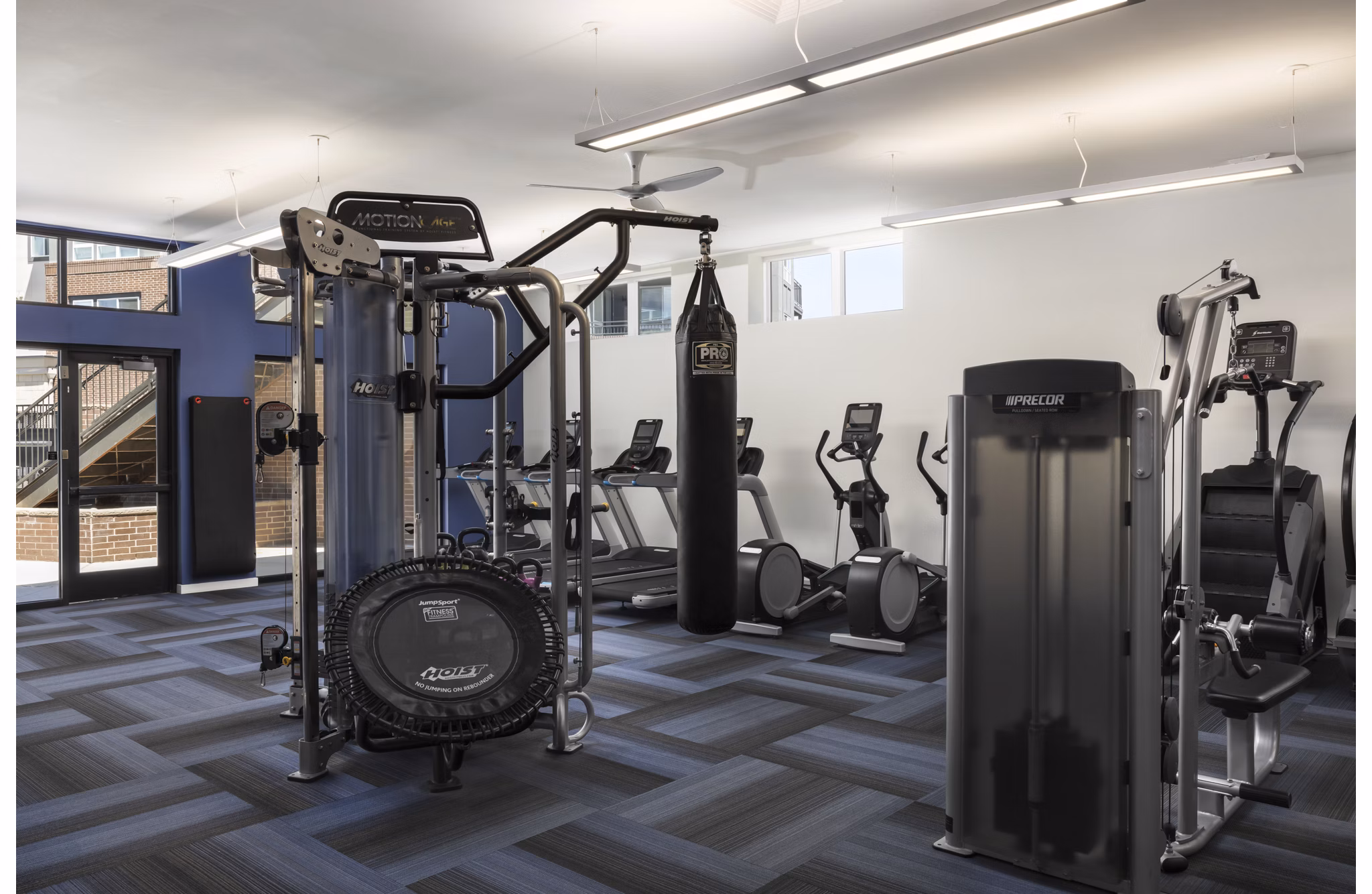 Fitness Center at The Palmer Apartments
