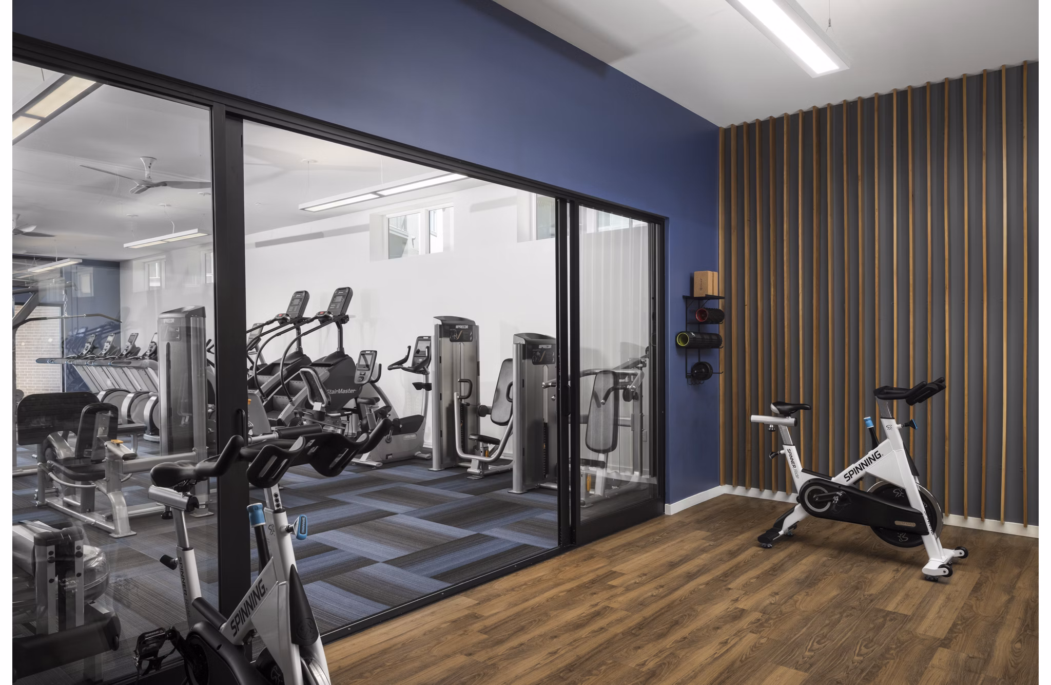 Fitness Center at The Palmer Apartments