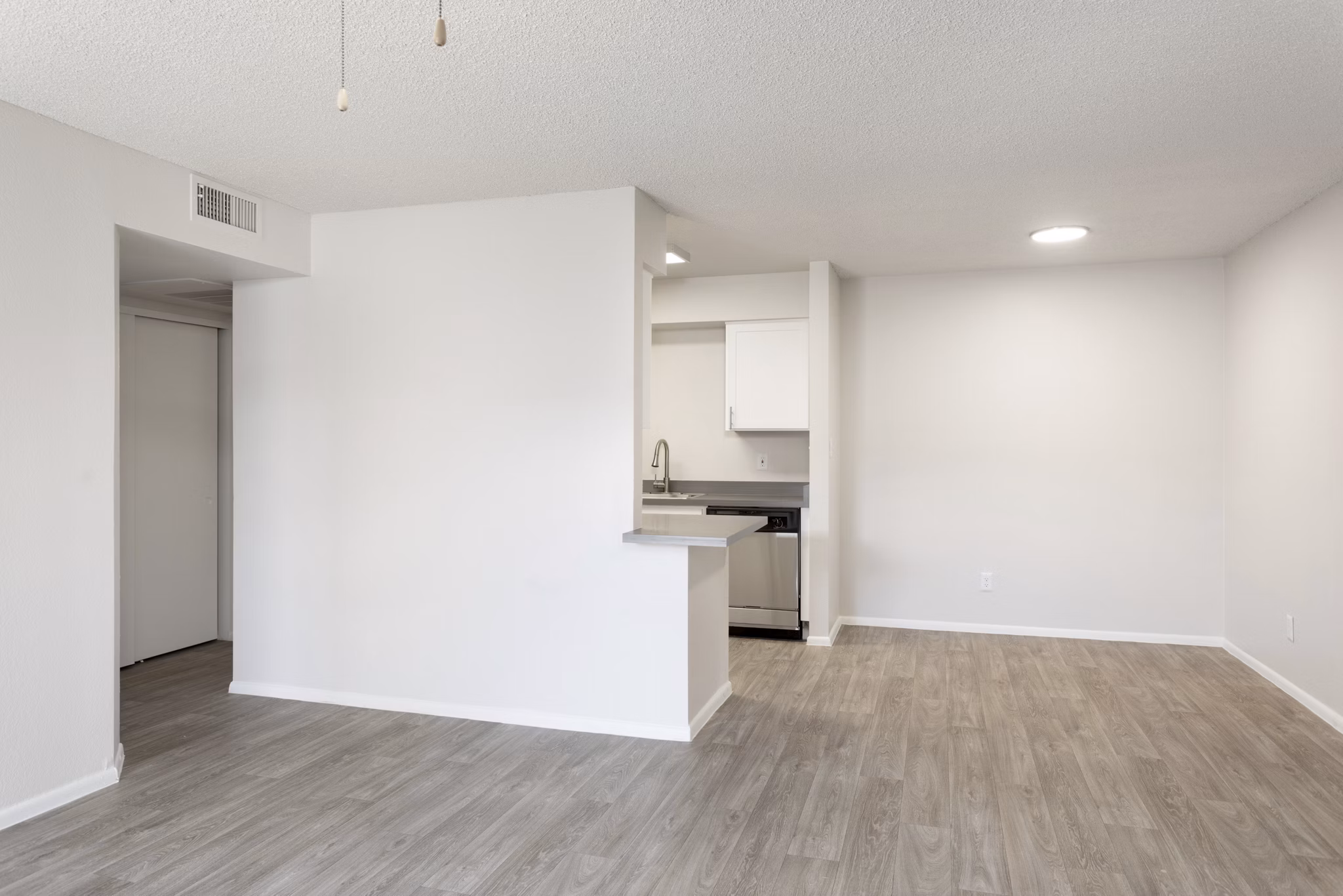 living room at Paseo 51 Apartments