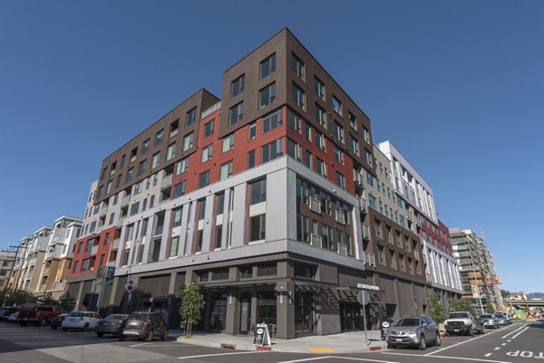Fourth Street East: Contemporary luxury apartments' in the vibrant heart of downtown, showcasing modern architectural design