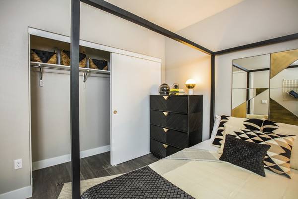bedroom at Fourth Street East Apartments