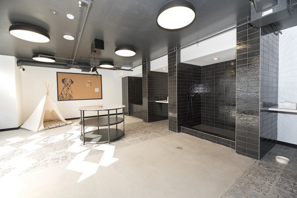 Convenient dog wash station at Fourth Street East Apartments for pet-friendly living
