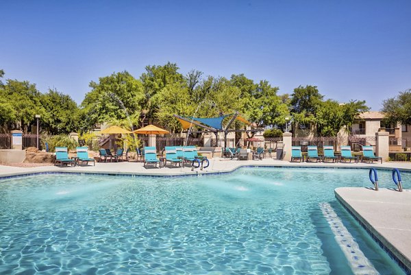 pool at Finisterra Apartments