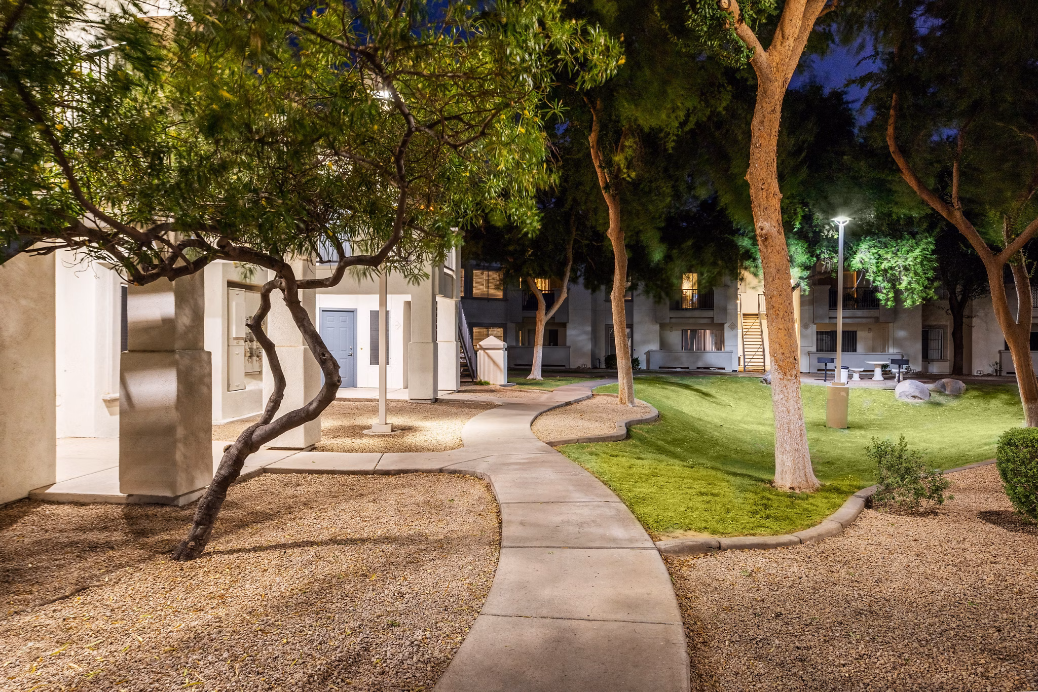 recreational area at Finisterra Apartments