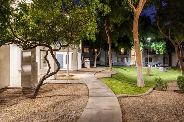 recreational area at Finisterra Apartments
