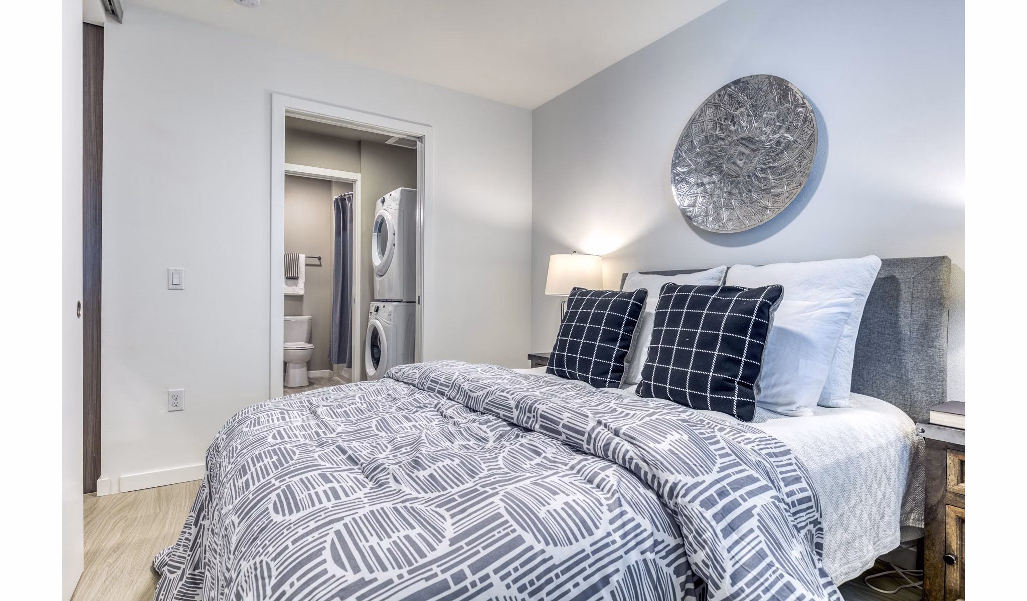 bedroom at Orion Apartments