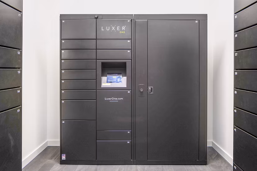 parcel locker at Orion Apartments