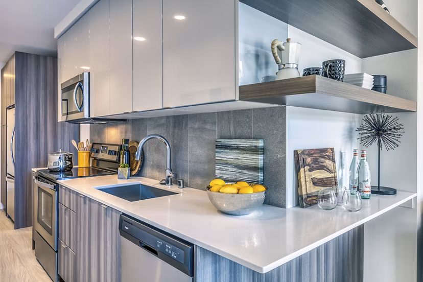 kitchen at Orion Apartments