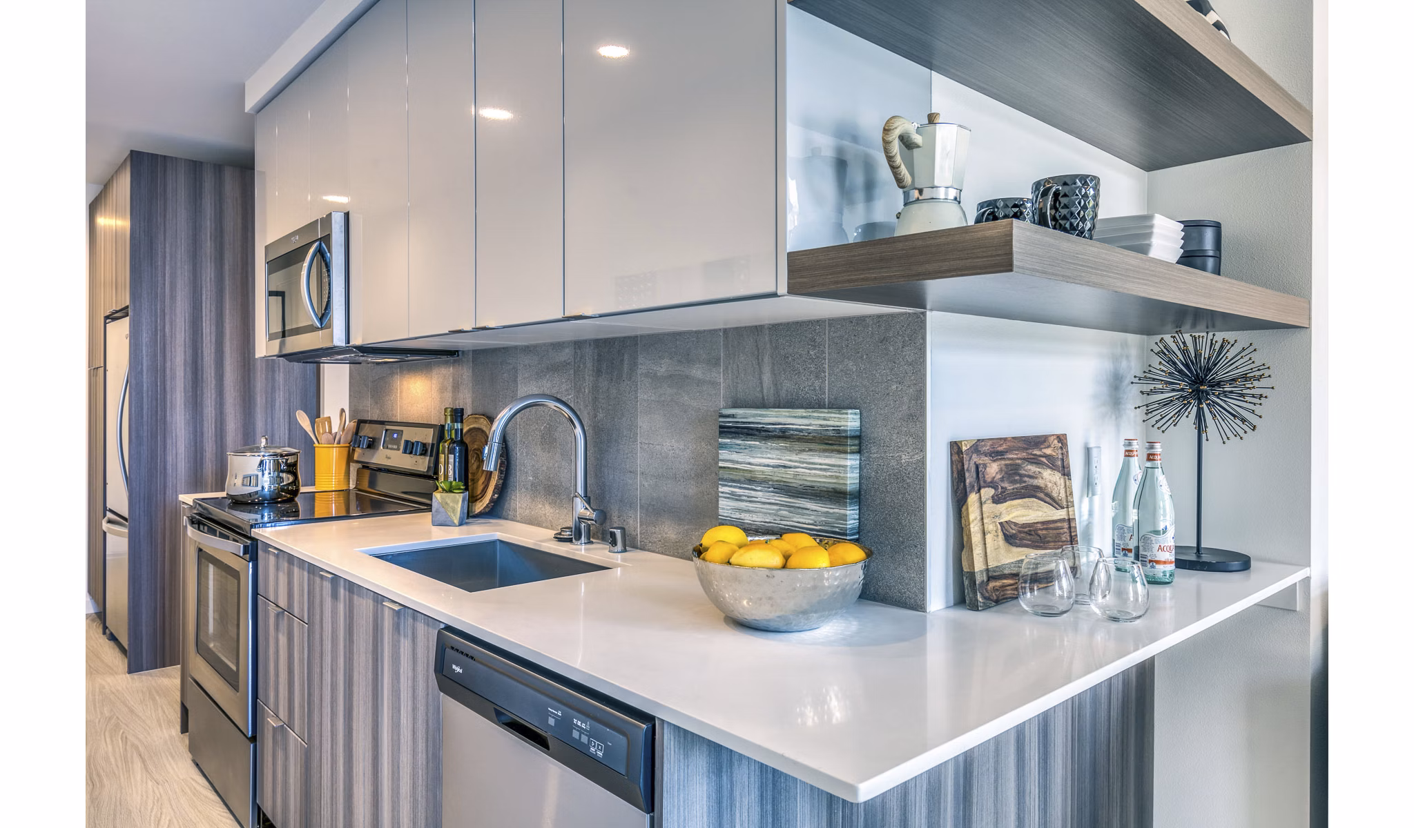 kitchen at Orion Apartments