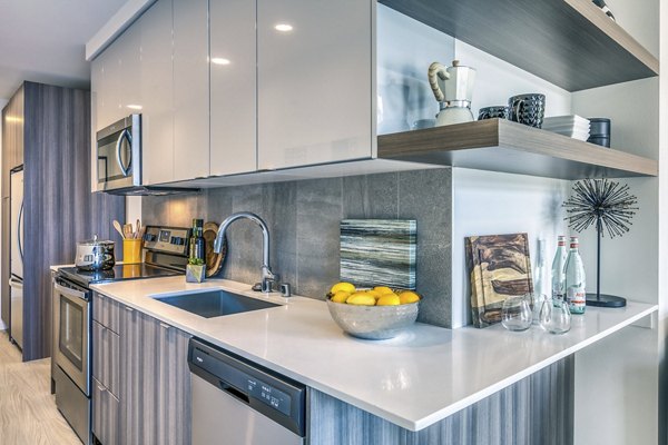 kitchen at Orion Apartments