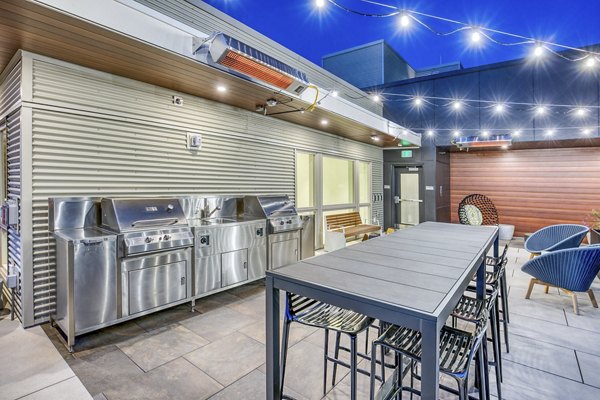 grill area/patio at  Orion Apartments