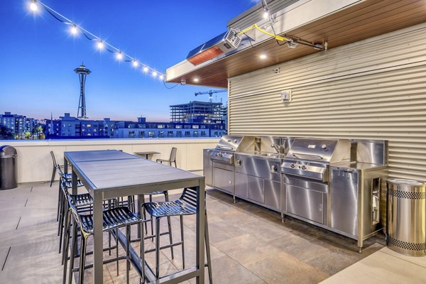 grill area/patio at  Orion Apartments