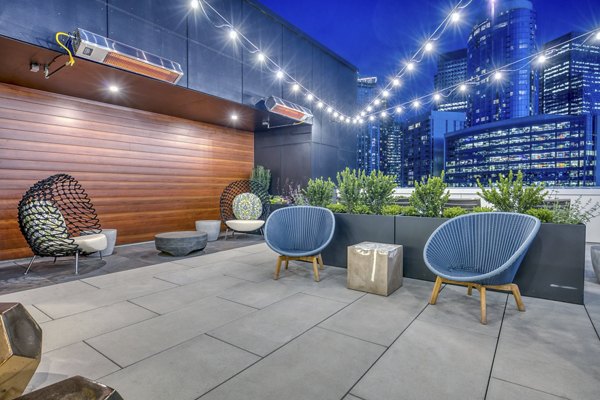 patio at  Orion Apartments