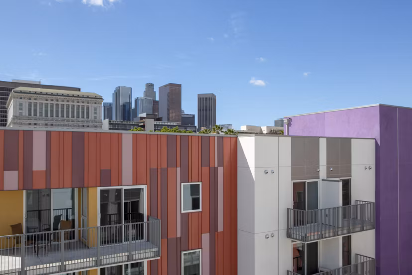 LA Plaza Village: Contemporary luxury apartments in the heart of Los Angeles, featuring stunning design