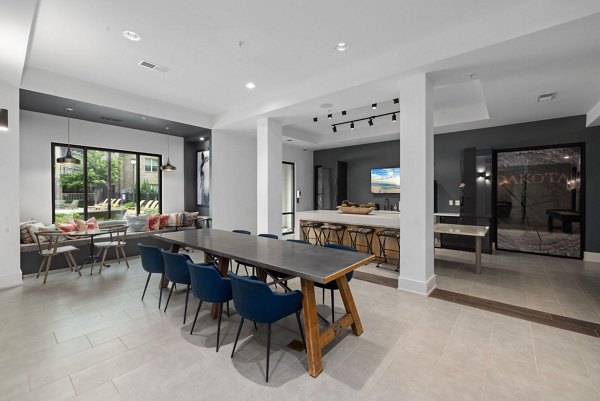 Clubhouse featuring luxury amenities at The Dakota Apartments