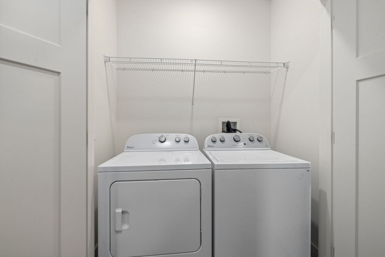 Laundry room at The Dakota Apartments