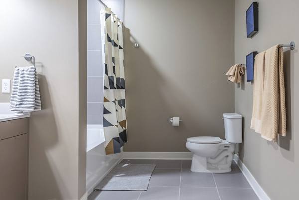 bathroom at Elan Yorktown Apartments
