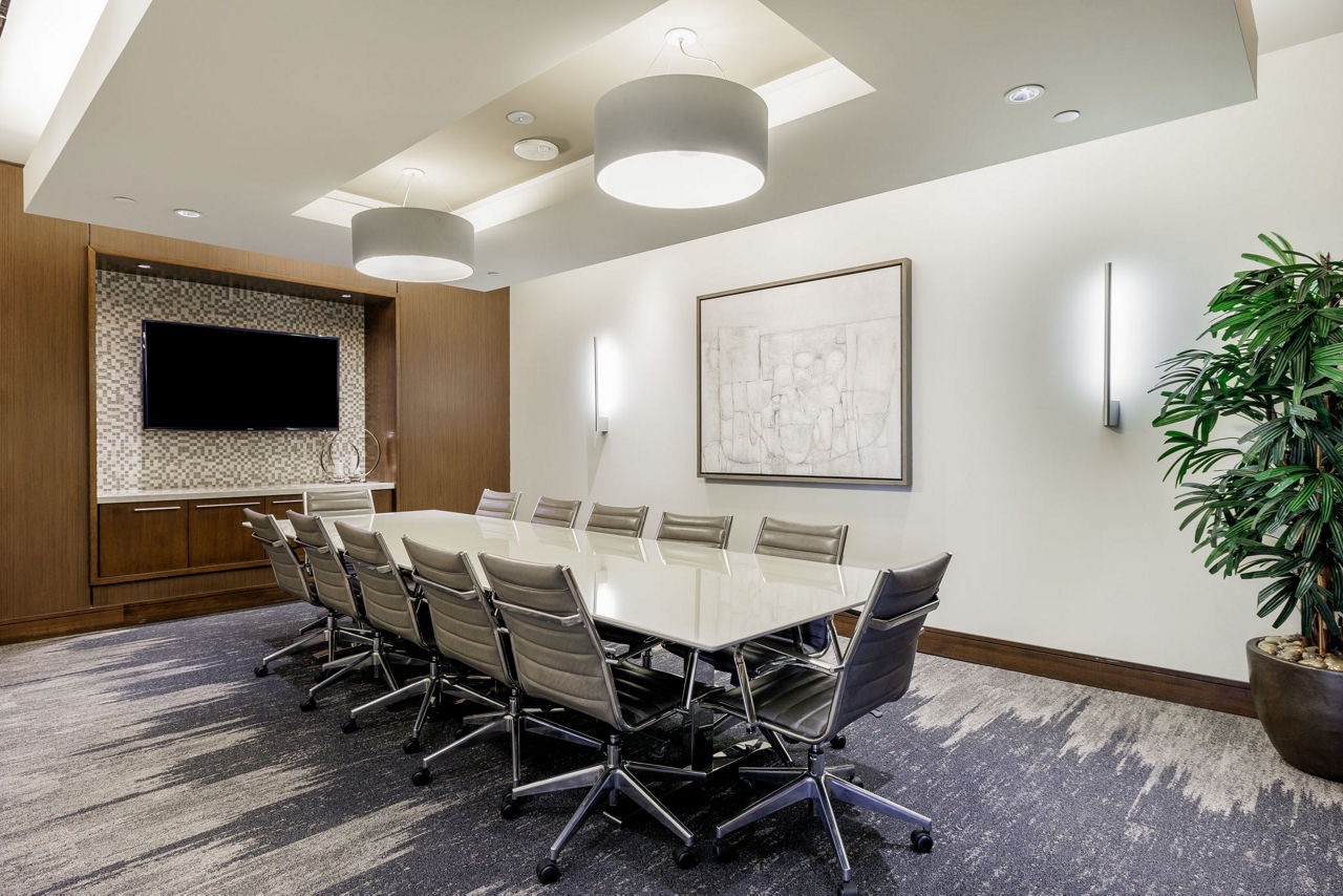 Work space at Northshore Apartments